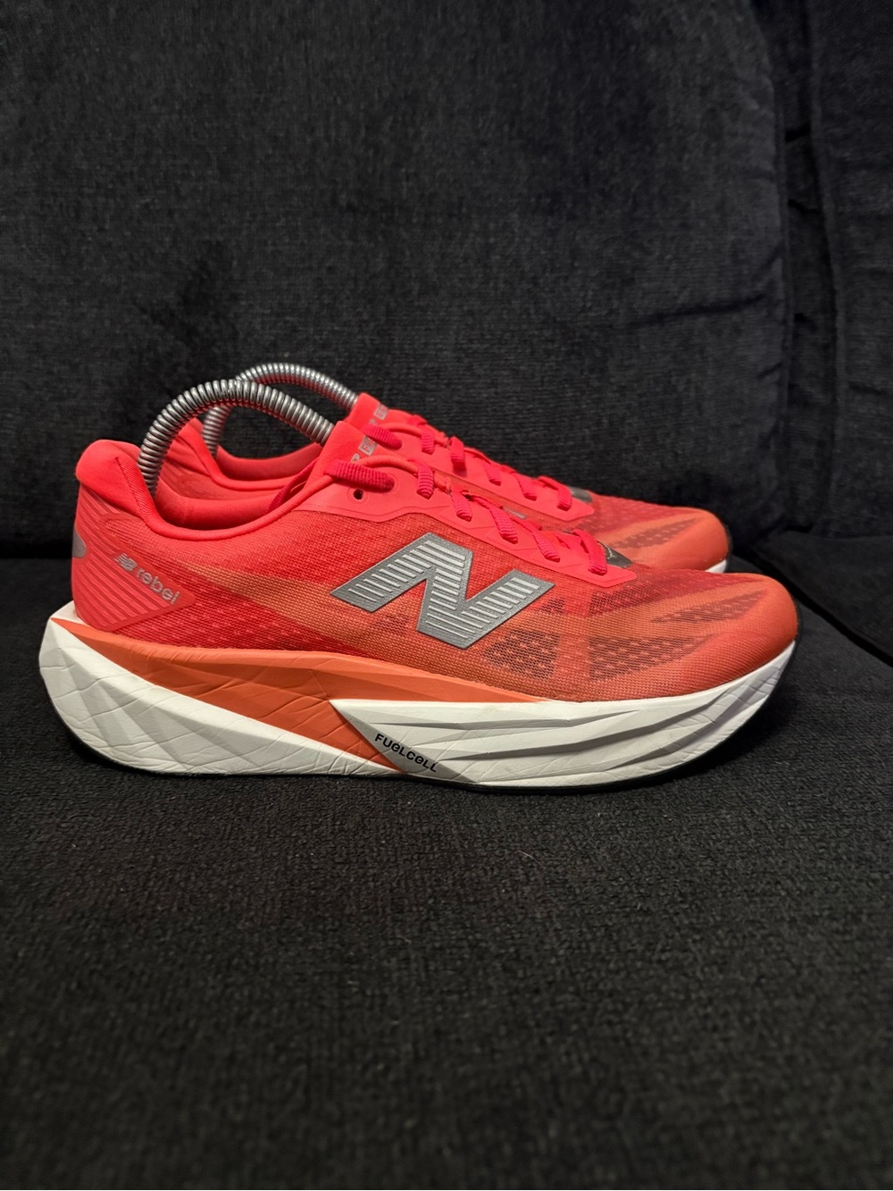 New Balance FuelCell Rebel v5 - Women Size 10 'Urgent Red' (WFCXL5A)